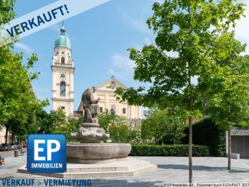 VERKAUFT! Sommer in der Stadt – Bezugsfreie 2,5 Zimmerwohnung am Josephsplatz!, 80798 München, Erdgeschosswohnung