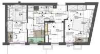 Schicke Gartenwohnung mit umfangreicher und hochwertiger Möblierung - Grundriss