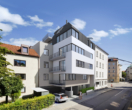 Hochwertiges Niedrigenergie-Mehrfamilienhaus in zentraler Lage nahe der Theresienwiese - Illustration genehmigter Aufbau