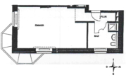 Charmante Single-Wohnung im denkmalgeschützten Altbau am Isarhochufer - Grundriss