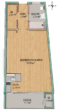 Kernsaniertes Apartment mit neuer Einbauküche zum Erstbezug Nähe Luitpoldpark - Grundriss
